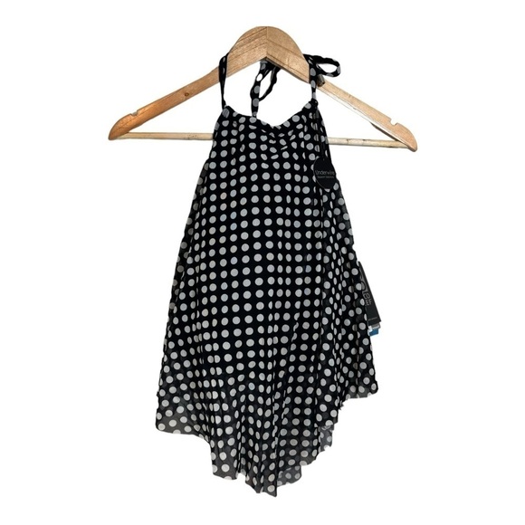 Coco Reef Women's Polka Dot Aura Mesh Tankini Top NWT - Picture 2 of 6